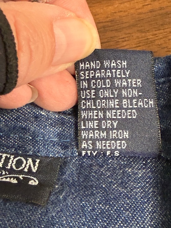 New Direction Denim Embroidered Tunic 1X Boho Western Button Shirt Top - Picture 9 of 10